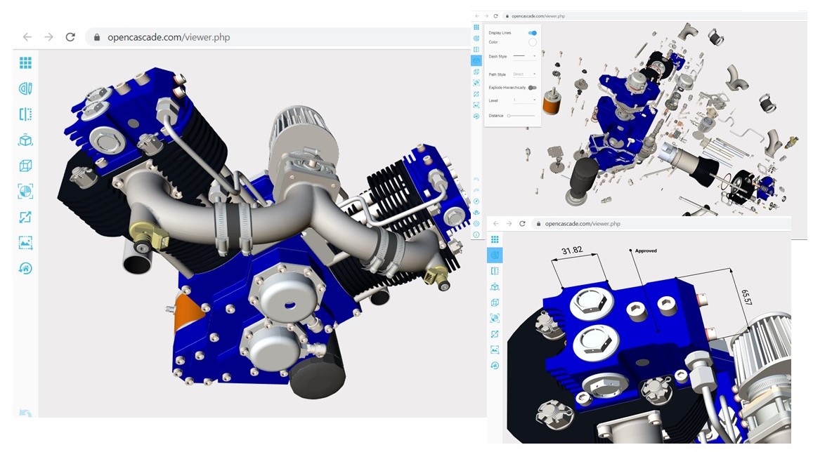 Open Cascade releases a new version of Web 3D Viewer 2.0 - Open Cascade